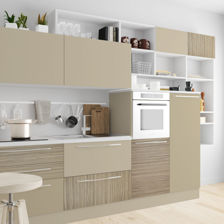 161 Kitchen Cabinet Set-Natural-3